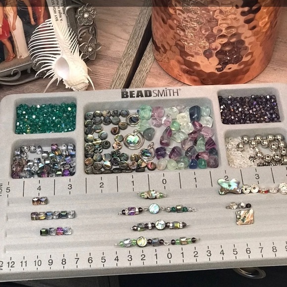 Austrian Crystal Cube Beads Lot DIY AB Colors Jewelry Making DIY Crafting Lot - Picture 15 of 16